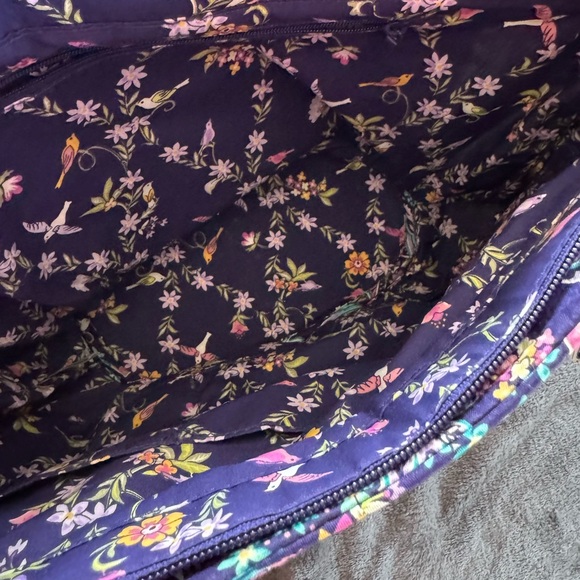 Vera Bradley Glenna Satchel French Paisley Pattern Bag - Picture 2 of 5